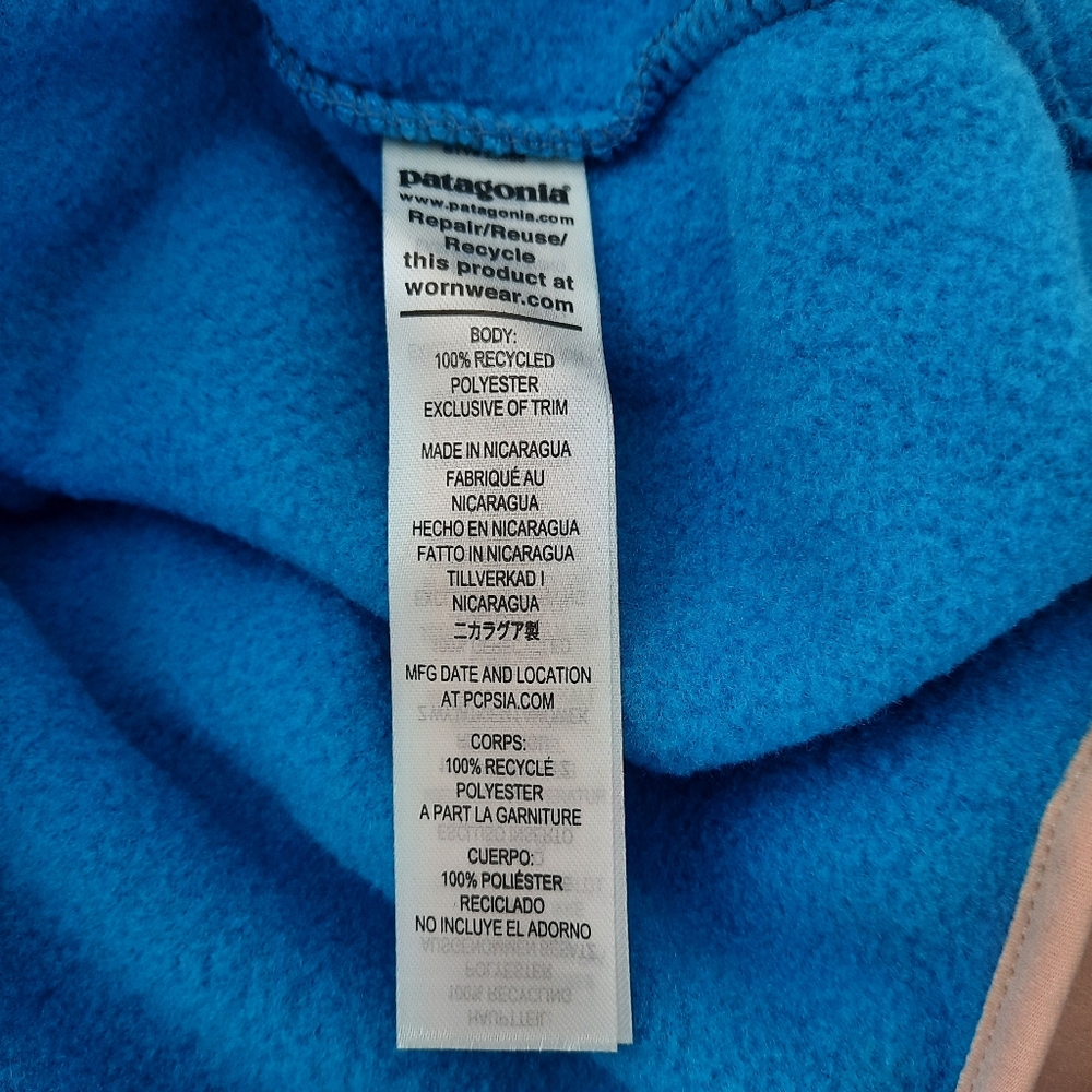 NWT Patagonia Synchilla Snap-T Size XS - Picture 10 of 12